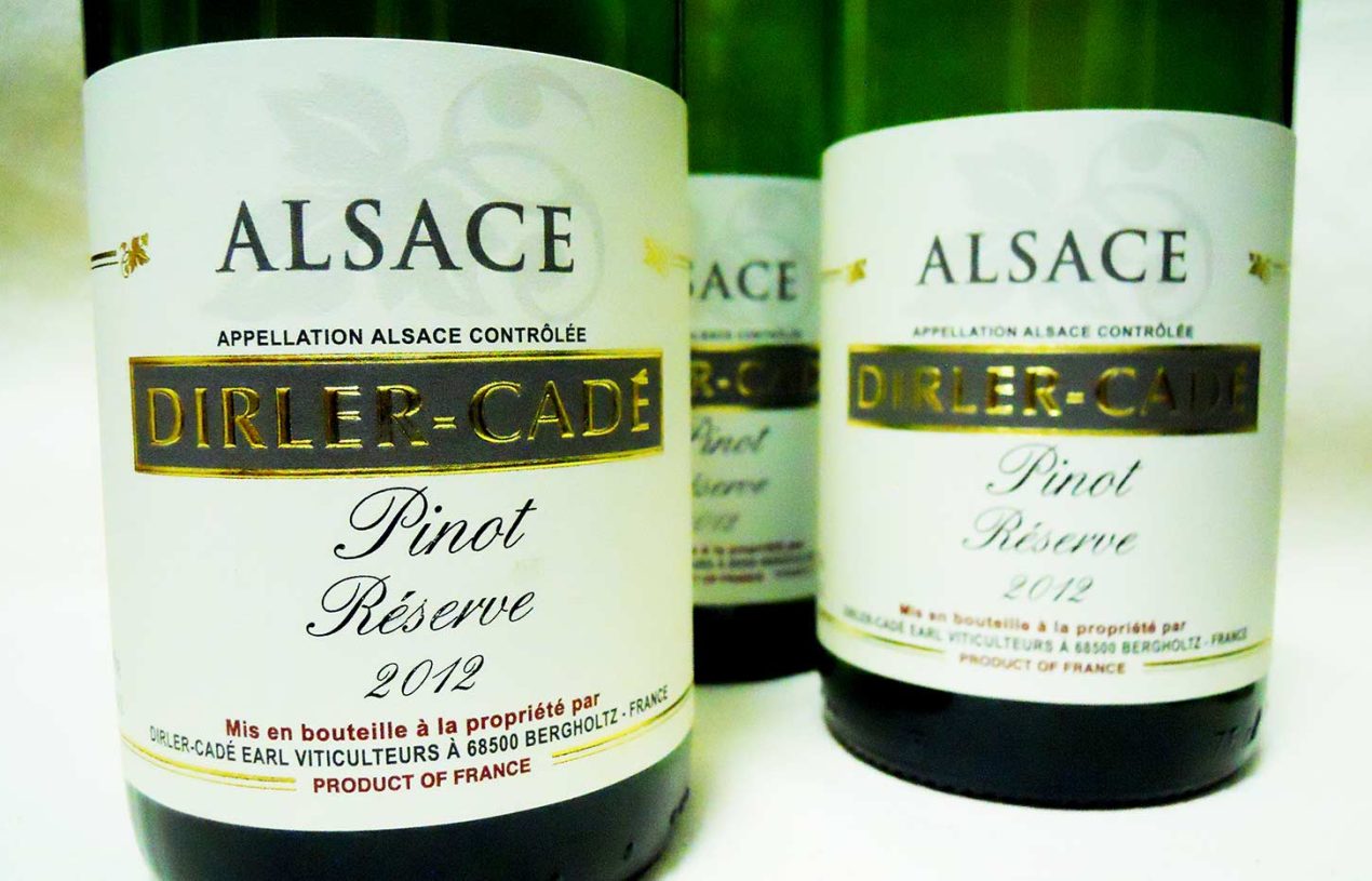 Dirler-Cade Pinot Blanc Reserve 2012