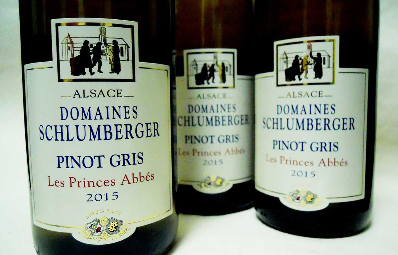 Domaines Schlumberger Pinot Gris Les Princes Abbes 2015