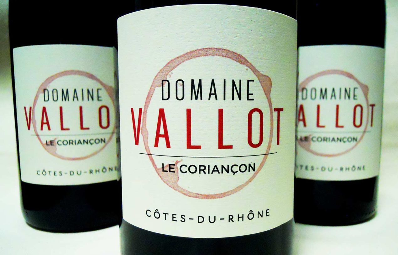 Domaine Vallot Le Coriancon Cotes du Rhone 2021